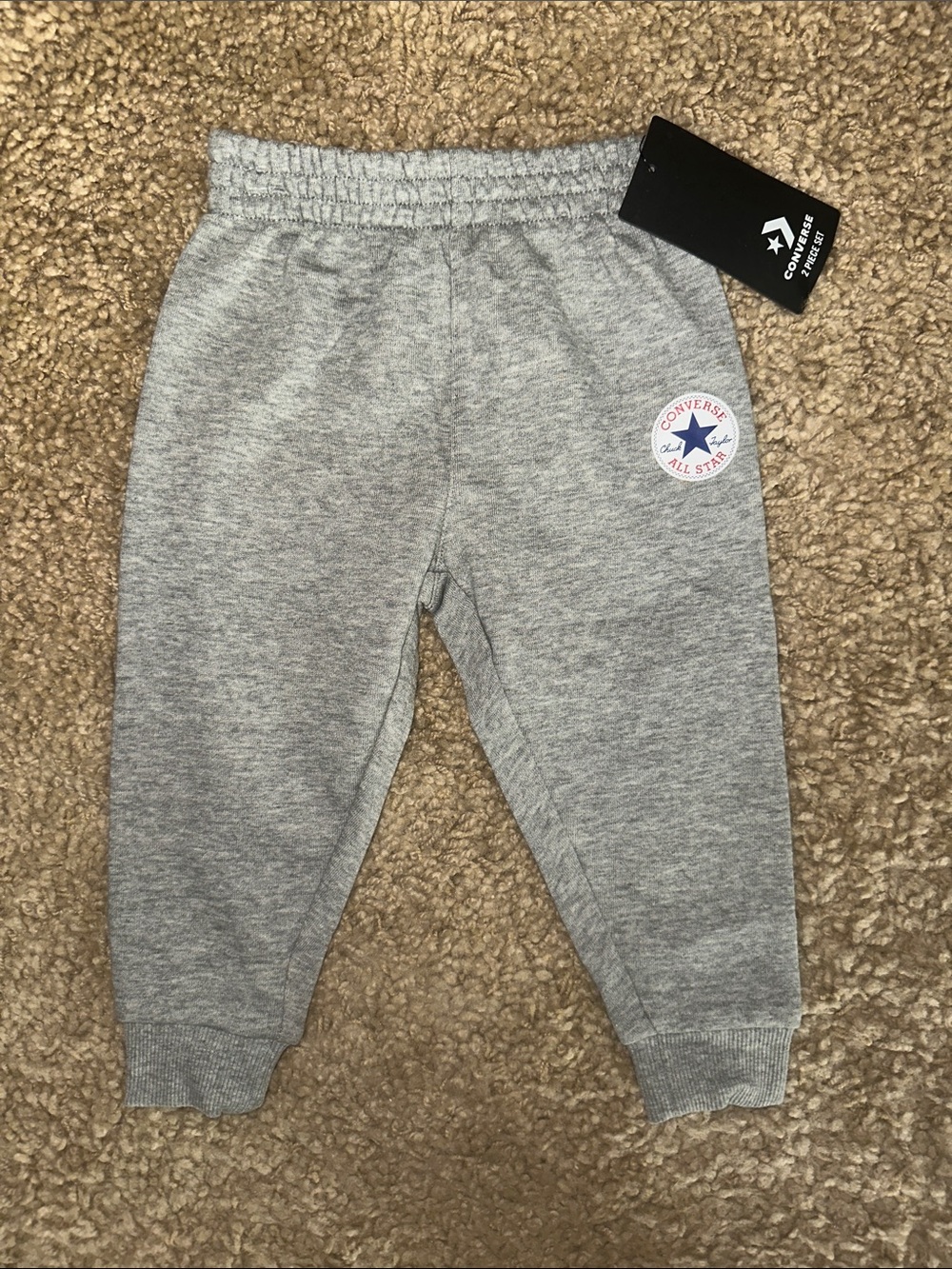 NWT Converse Gray Sweatpants (18 Months)